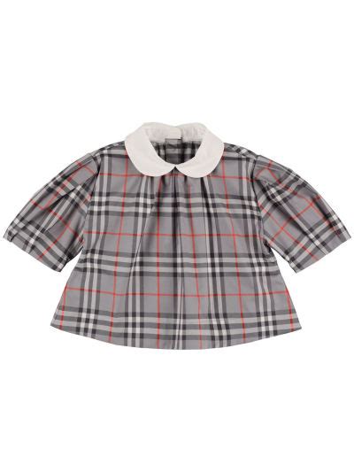 Camicia in cotone Burberry Check in Multicolore 